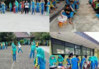 MTsN 2 Bantul merayakan Kemerdekaan dengan lomba permainan tradisional. (tim doc)
