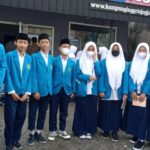Siswa MTsN 2 Bantul dalam Program Beasiswa “English Camp For Madrasah 2022” di Kampung Inggris Jogja. (tim doc)