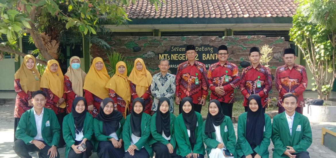 UIN Sunan Kalijaga Yogyakarta Terjunkan 9 Mahasiswa PLP KKN Integratif Di MTsN 2 Bantul. (tim doc)