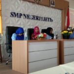 Guru Bahasa Inggris MTsN 2 Bantul ikuti workshop bersama MGMP Bahasa Inggris di SMPN 1 Jetis. (doc:agt)